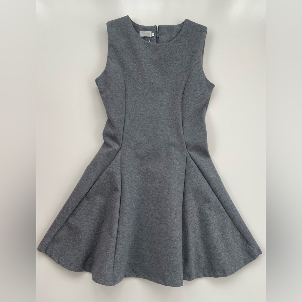 Trish Scully Girls’ Gray Sleeveless Dress Size 12, New with Tags NWT
